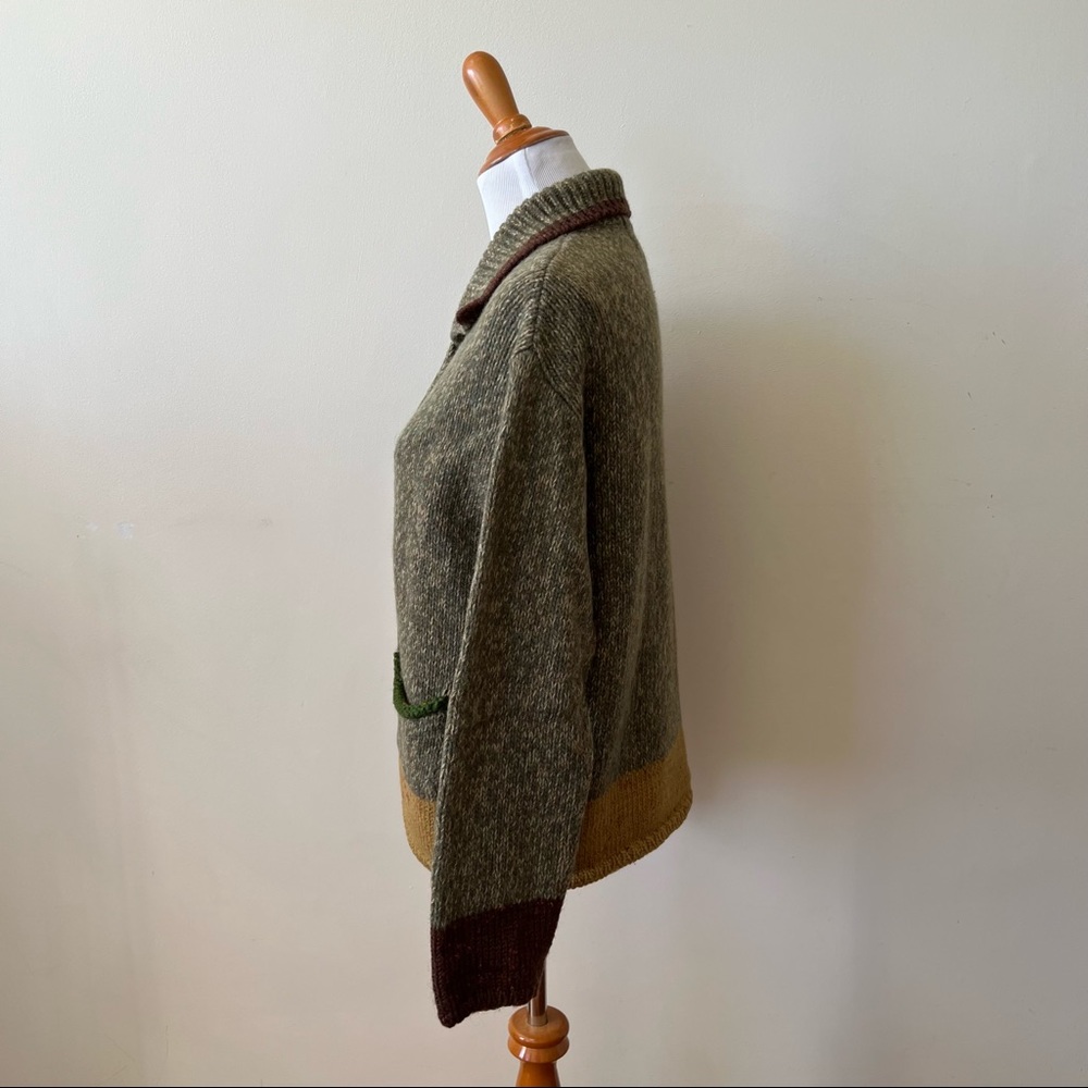 Royal Robbins | Color Block Button Front Sweater … - image 5